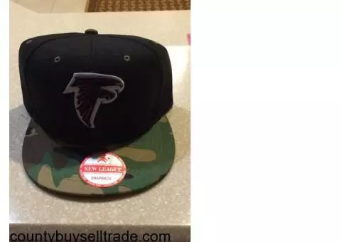 Camo and black Falcons hat