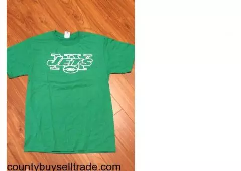 Green NY jets men's tee shirt