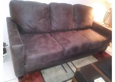 "LIKE NEW" Brown Couch