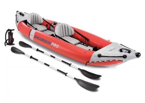 Two New Intex Excursion Pro Kayaks